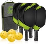 Pickleball Set of paddles and balls and a case